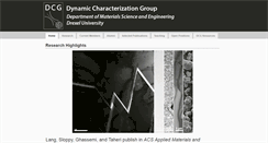 Desktop Screenshot of dcg.materials.drexel.edu
