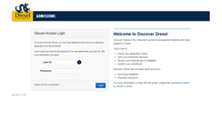 Desktop Screenshot of discover.drexel.edu